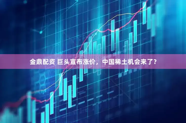 金鼎配资 巨头宣布涨价，中国稀土机会来了？